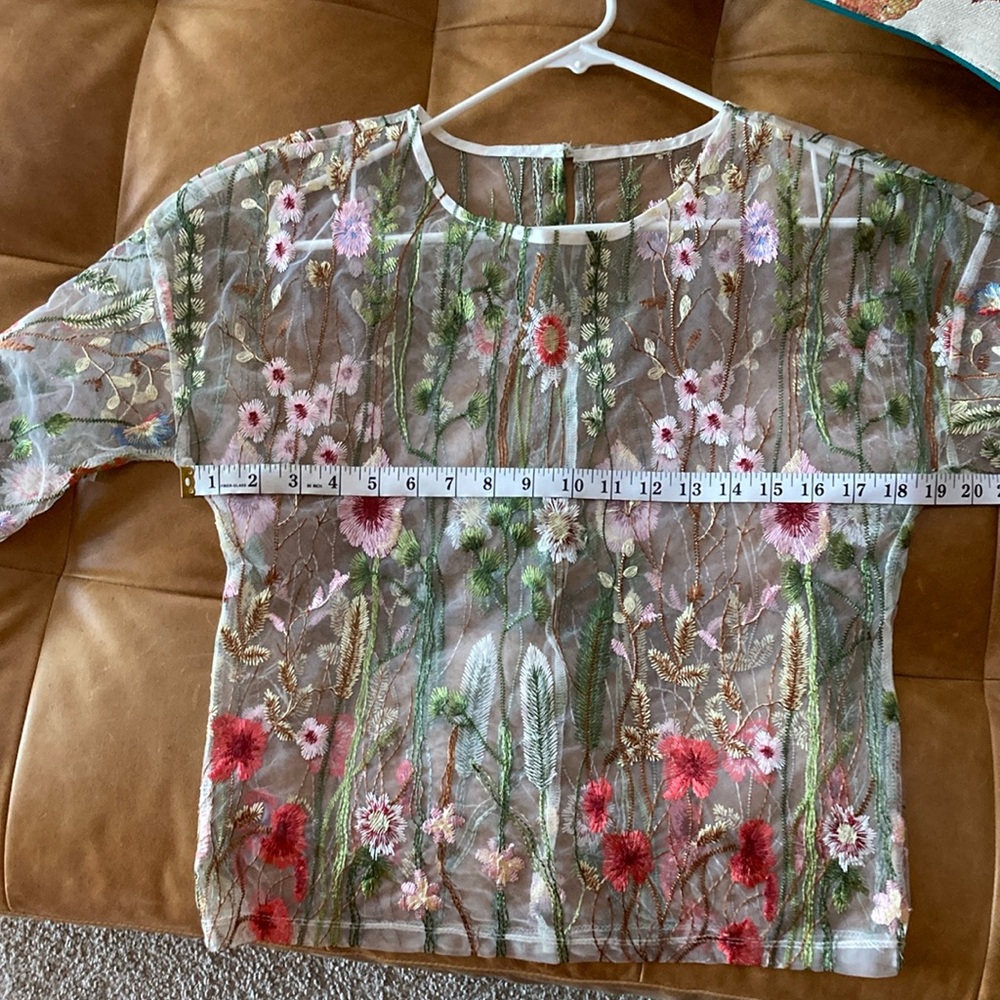 Embroidered blouse